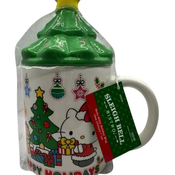Hello Kitty Mug With Tree Lid - Brand new!​​​​ - Picture 5 of 8
